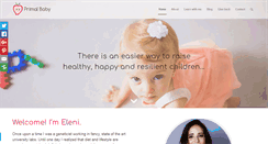 Desktop Screenshot of primal-baby.com